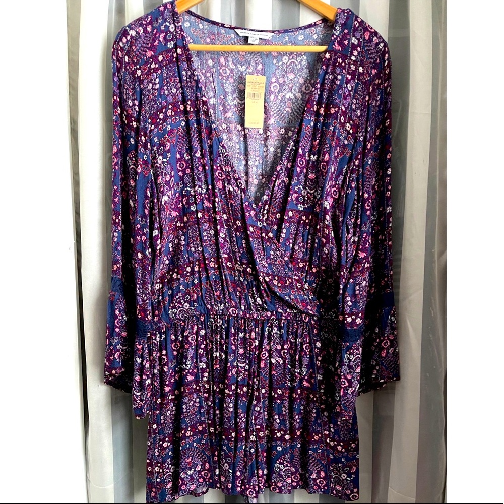 *New* Boho Floral Print Shorts Romper